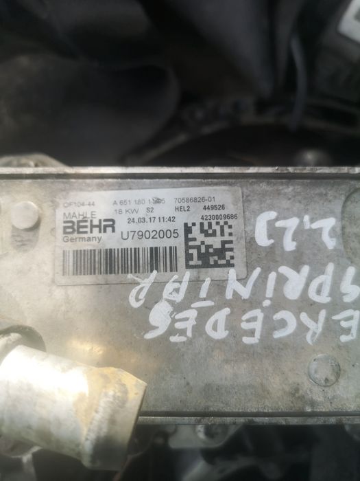 Termoflot si carcasa filtru ulei Mercedes-Benz GLC C253/X253 220 CDI: