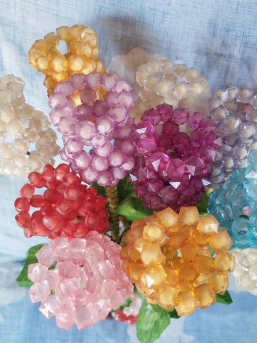 Тюльпаны из бусин