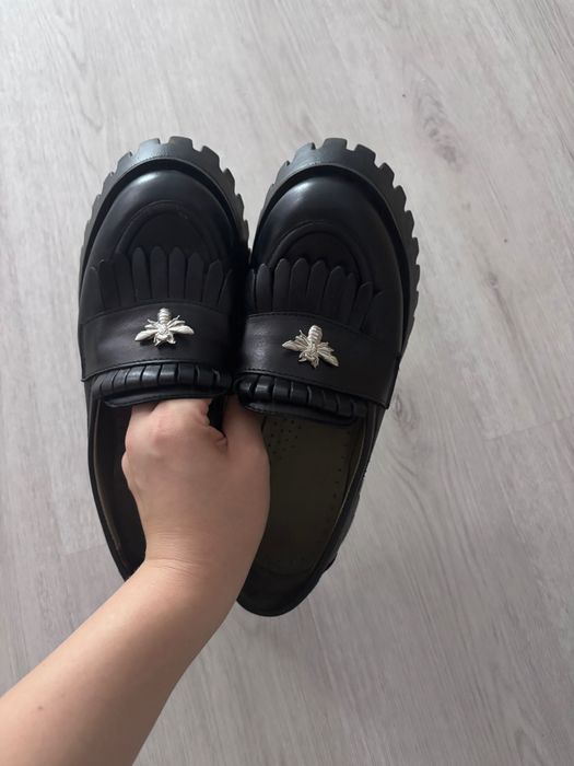 Mocasini de piele