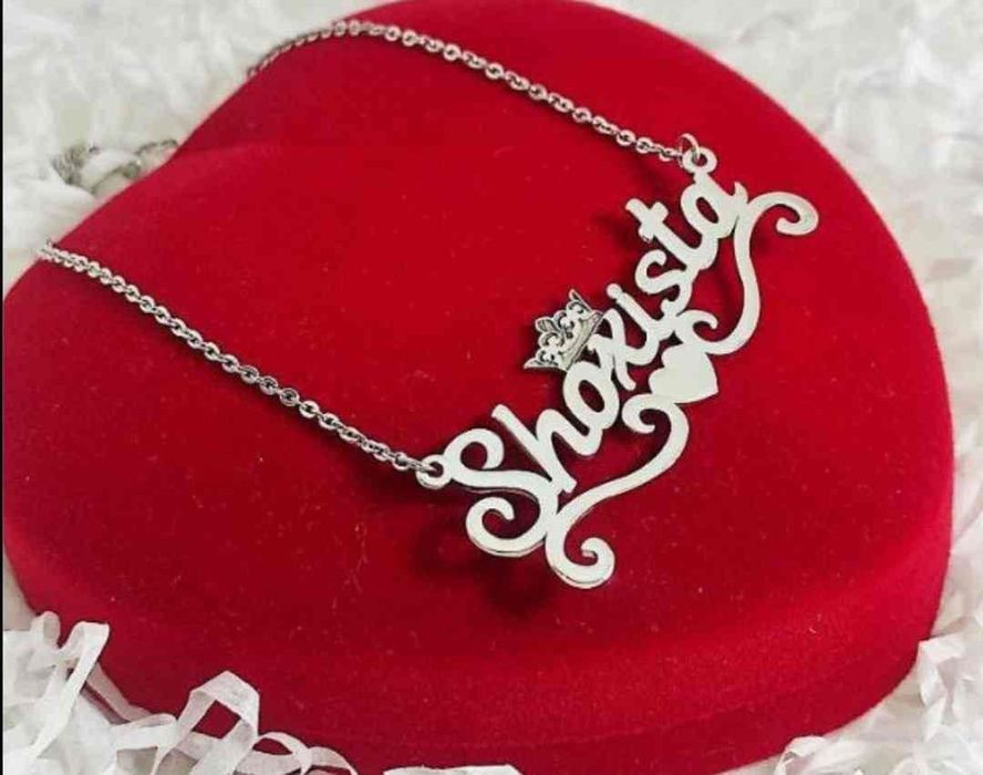 Именные подвески из серебра 925