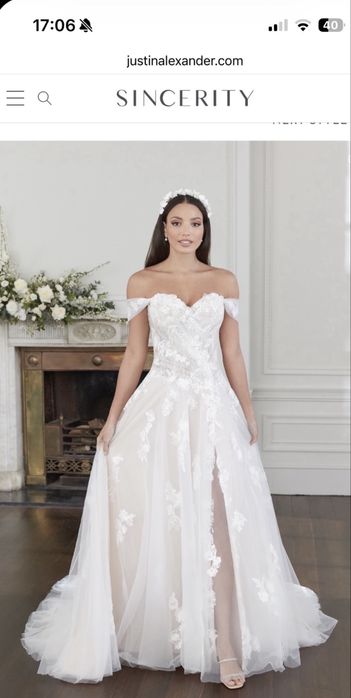 Булчинска рокля Justin Alexander