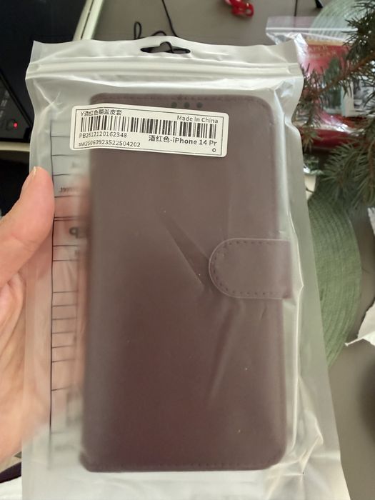 Калъф портмоне iphone 14 pro