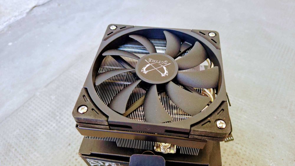 Cooler procesor Scythe Big Shuriken 3 Rev. B – low profile, silențios, ideal pentru SFF / HTPC / sisteme compacte