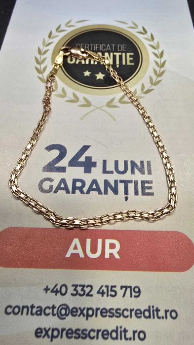 Bratara de aur (AG32 B27396.2) 2 ANI GARANTIE!