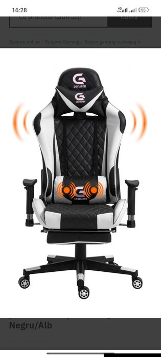 Scaun gaming de vânzare