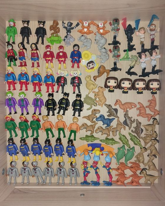 Киндер фигурки разные