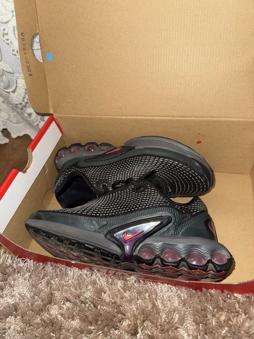 Papuci Nike Dn gri cu negru si mov