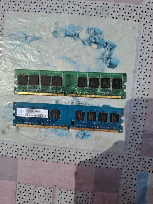Memorii RAM PC Desktop – DDR2 (takeMS 2GB 800MHz & Nanya/HP 1GB 667MHz)