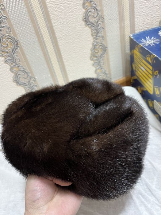 Мужские Норковые шапки, телпак, norka telpak