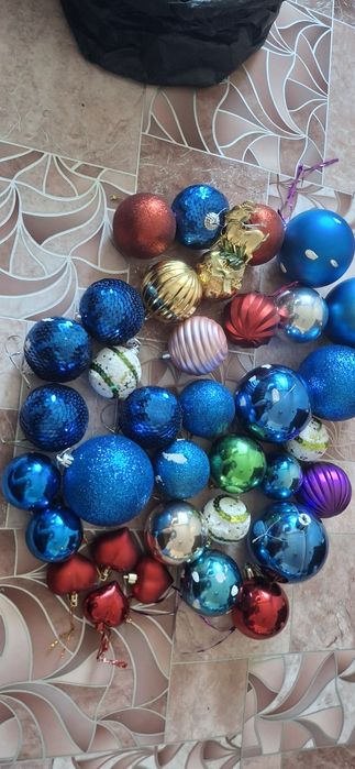 Елочные игрушки.