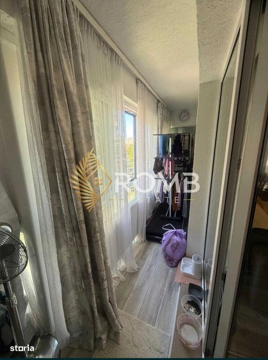 Apartament 3 camere,finisat partial mobilat etaj intermediar 1 din 3,z