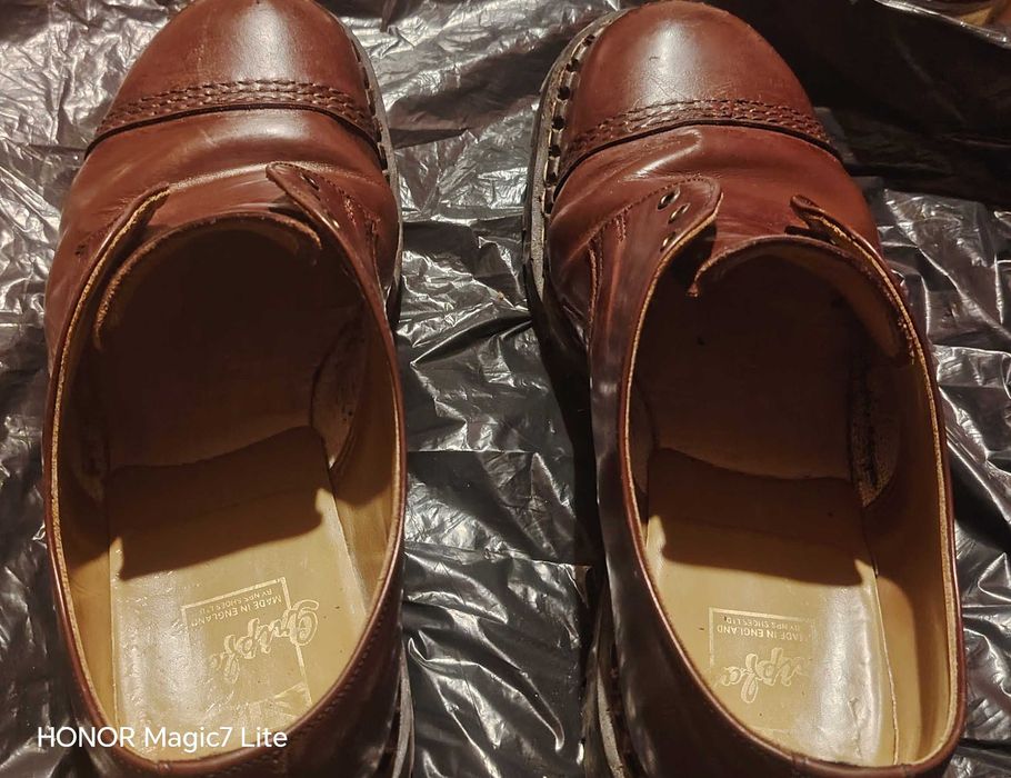 Кубинки 10 дупки  с бомбе метално, обувки Gripfast 3 дупки бордо