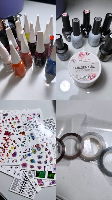 Маникюр, педикюр, гель лаки, материал