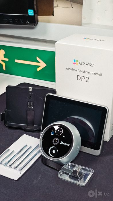 EZVIZ DP2 видеоглазок, домофон OPTOM NARXDA SOTILADI