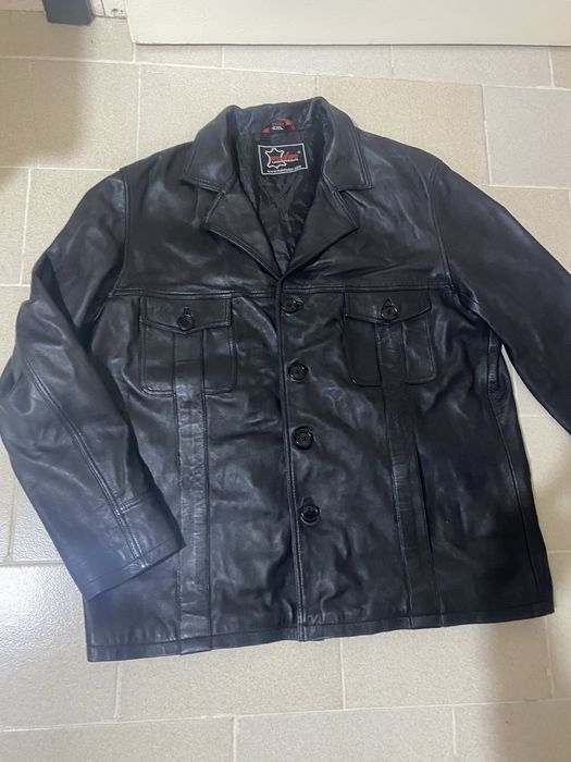 Кожено яке естествена кожа  3ХЛ
