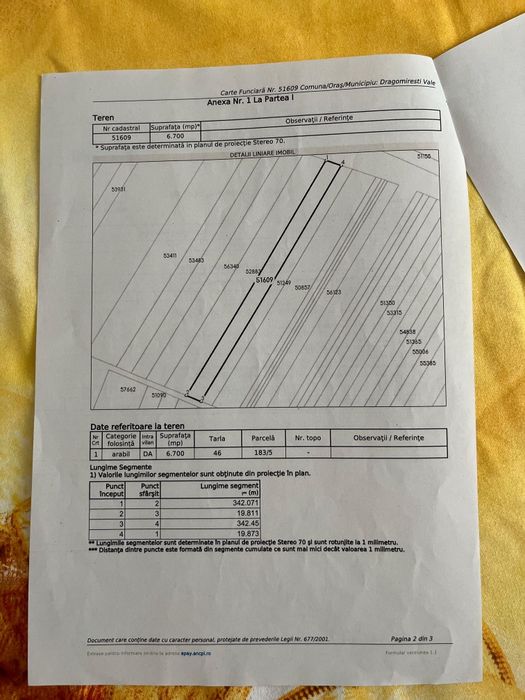 Vând teren intravilan Dragomirești-Deal