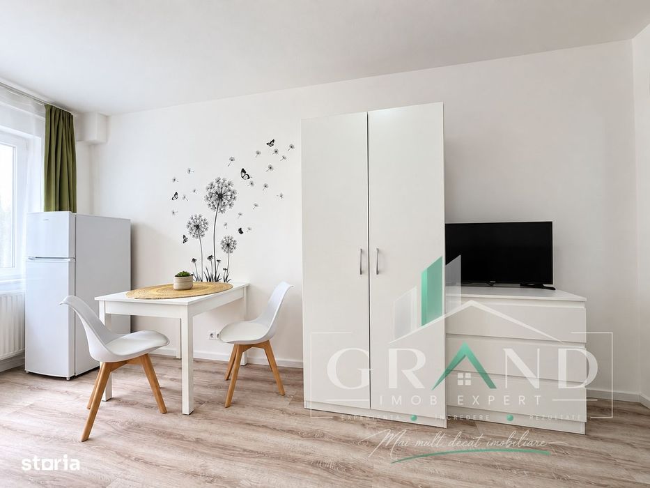 Studio Modern, La Prima Inchiriere | Totul Inclus | Mărăști–Strad