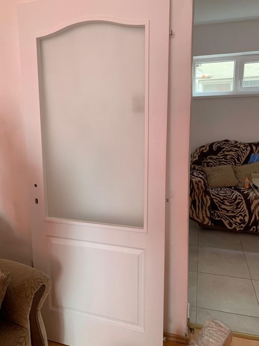 Vand usa dubla alba MDF