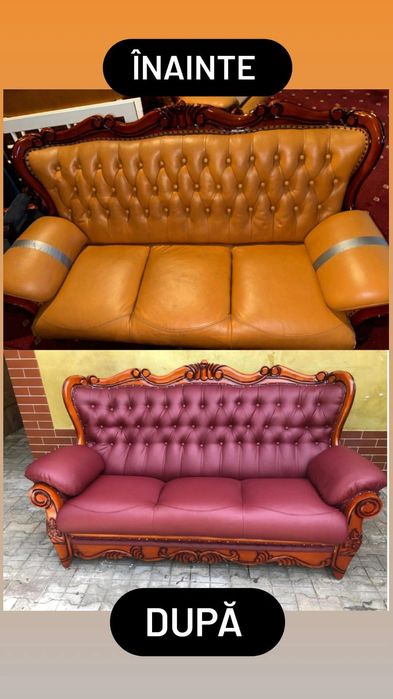 Retapițare canapea,pat,coltar,fotoliu etc