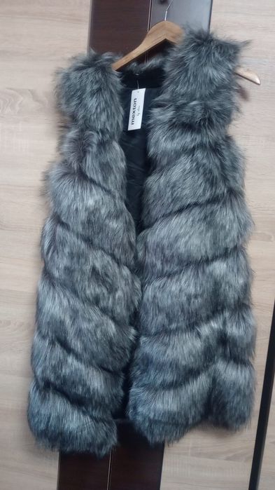 Vesta de blana artificiala