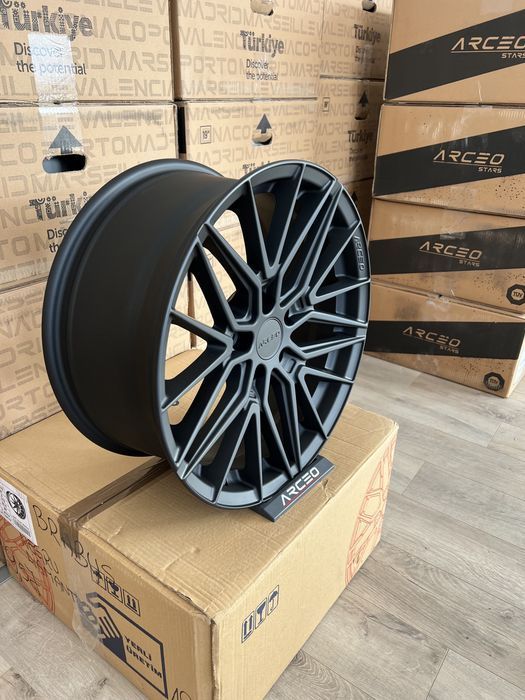 Jante R18 5x112 Arceo Sevilla Noi Audi A3 A4 A5 A6 A7 A8 Q3 Q5 Q7 Mercedes C E S CLA CLS GLC GLE BMW G20 G30 F40 X1 X3 VW Golf Passat Tiguan