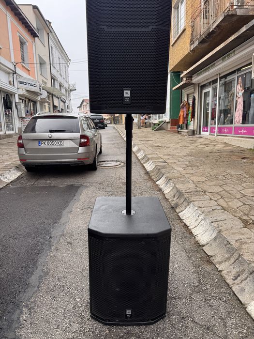 Система jbl 2 по 1000 на бас и 2 по 800 топ