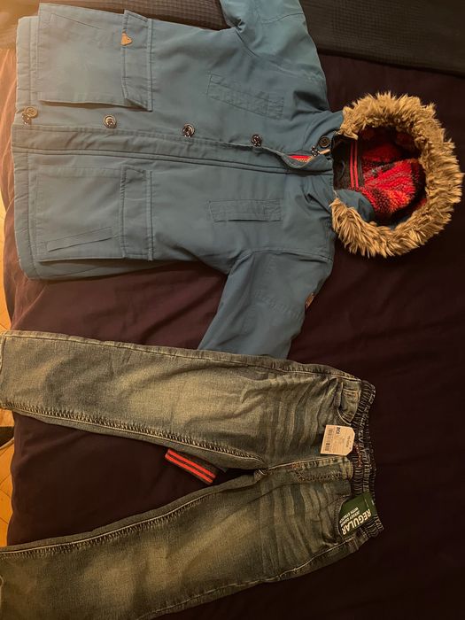 Момчешки яке и дънки