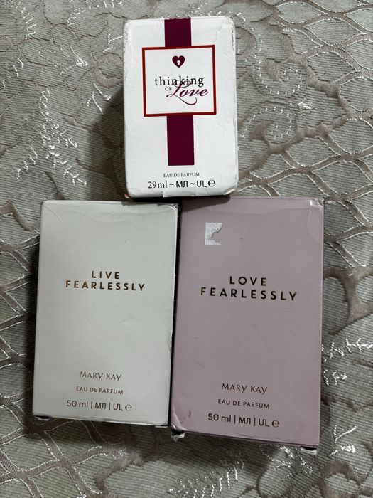Женские духи Mary Kay: Thinking of Love, Love,Live Fearlessly