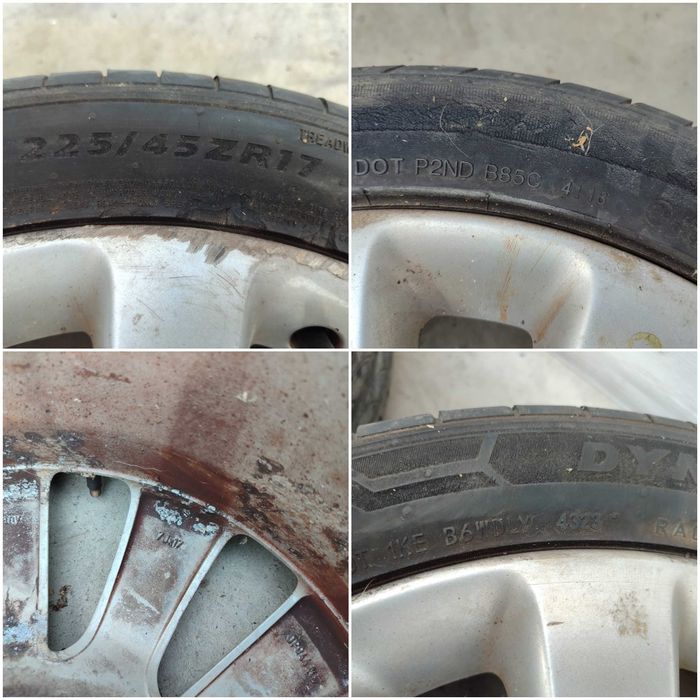 Set 4 Jante aliaj R17 7J 225/45 5x115 Opel Astra J 2013 / [2010-2015] / (11Y)