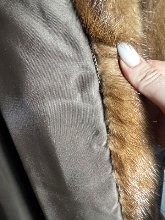 Palton din blană naturală de vizon(nurca)