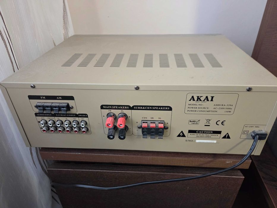 Amplituner/Amplificator Akai AS001RA-329A