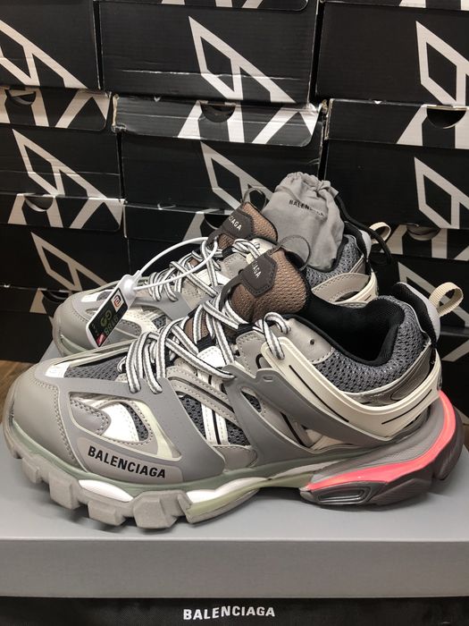 Balenciaga Track Led Grey Light Multicolor Led Calitate Premium Full Box Verificare La Livrare