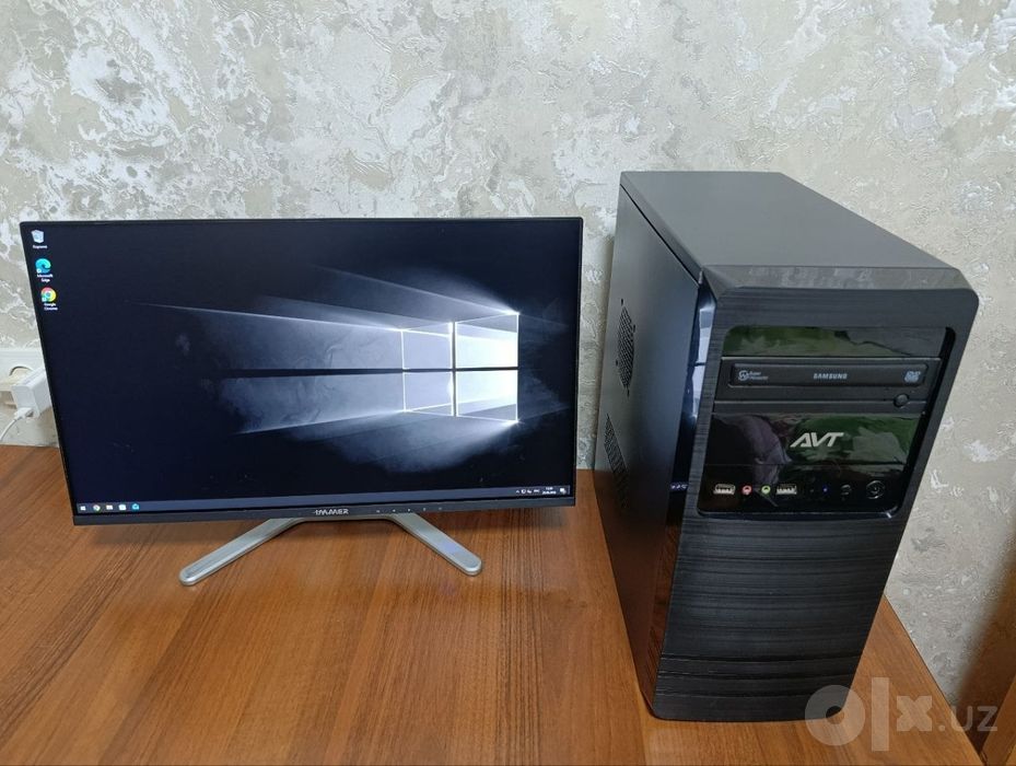 Компютер (монитор FullHD 60HZ) для игр, офиса, работы, учёбы