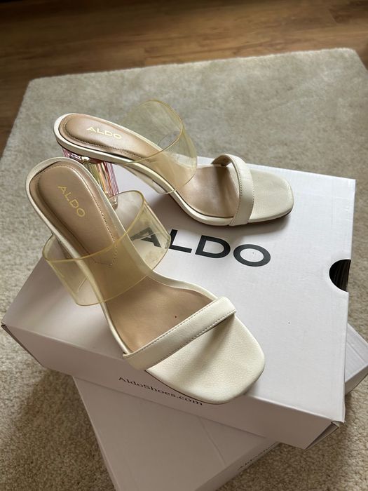 Saboți albi ALDO