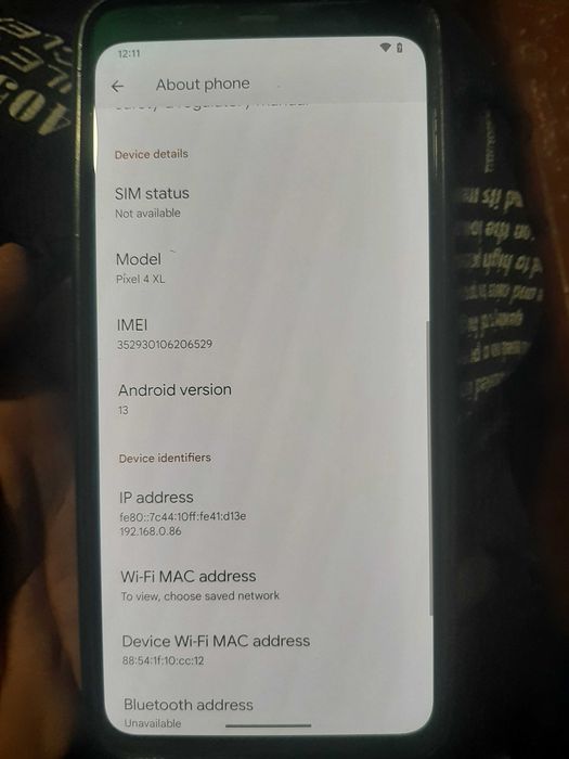 google pixel 4 zapazen