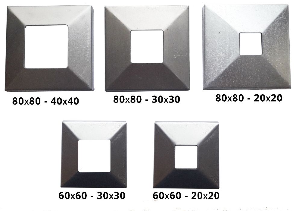 МЕТАЛНИ капачки за оградни колове