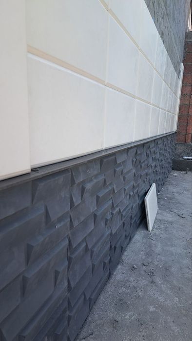 Термо Травертин фасад