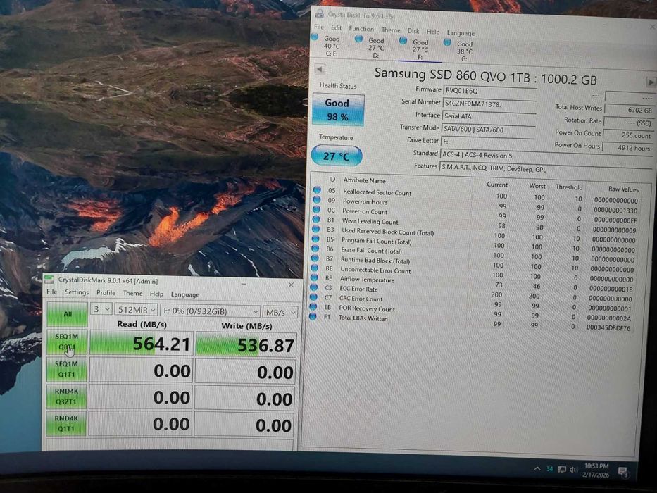 1TB SSD - Samsung, Crucial BX500, King Spec, SanDisk, WD