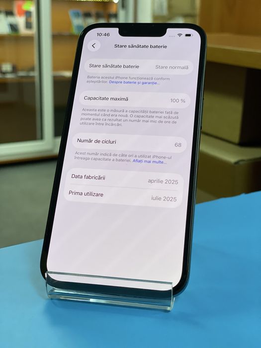 Apple iPhone 16e 100% 128GB, Garantie 12 luni | Lensun