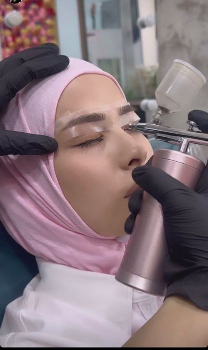 Аэрограф для бровей и ногтей /