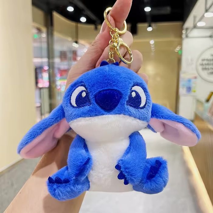 Плюшена играчка Ключодържател Лило и Стич, Lilo Stitch 12см