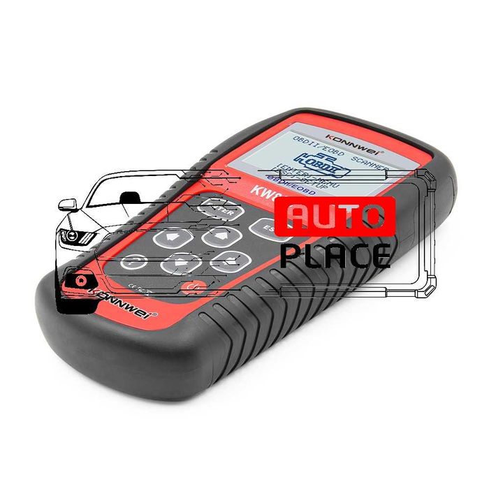 Konnwei KW808 OBD2 Diagnostic Универсална Автодиагностика