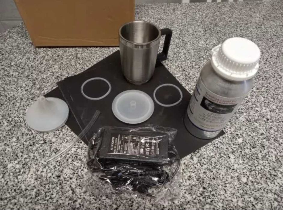 Комплект за химическо полиране на фарове + 800ml течност