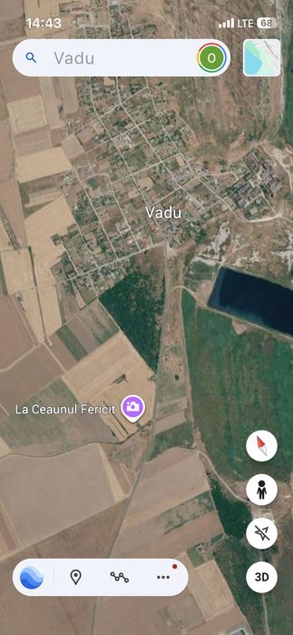 Vând teren extravilan în loc Vadu