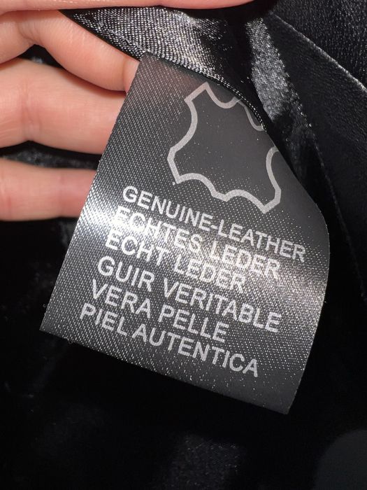 Geaca de piele naturala