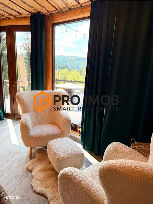 Cabana P+1+M zona Comandau