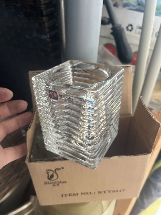 Подсвечник стекло