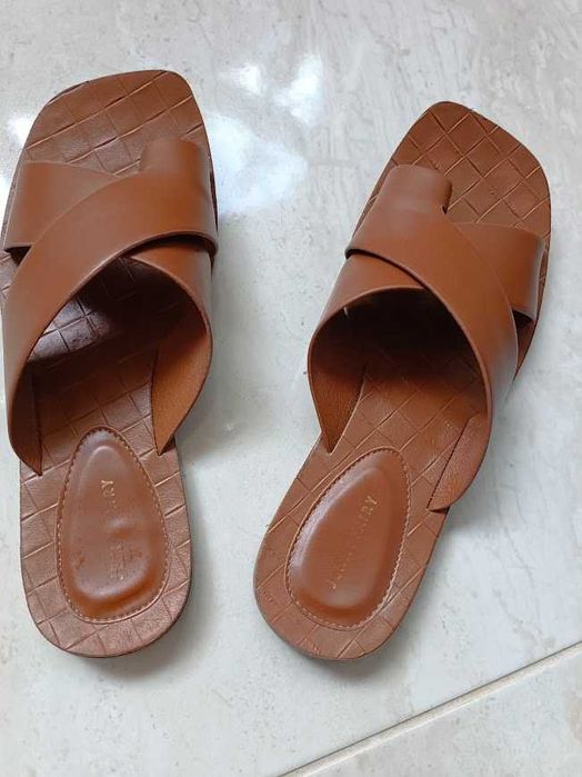 Чехли кафяви Jenny Fairy