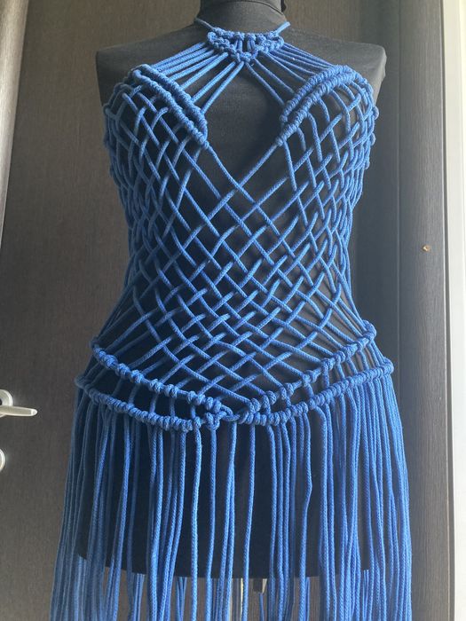 Rochie macrame Handmade Unicat