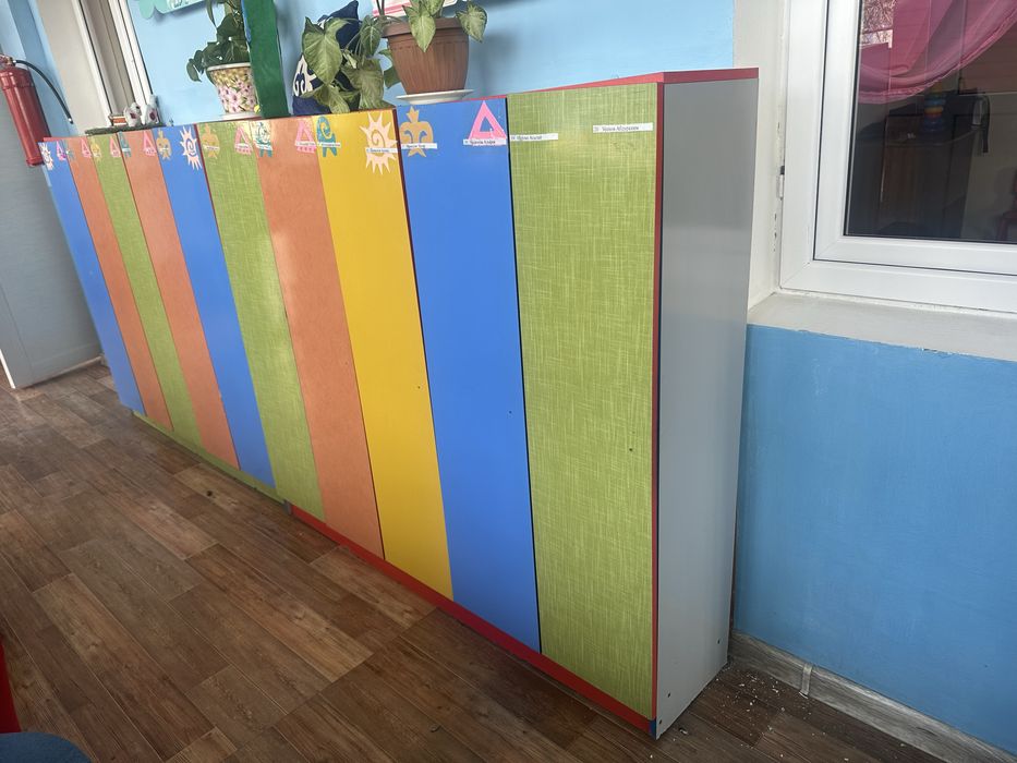 Продается шкафчики для детского сада